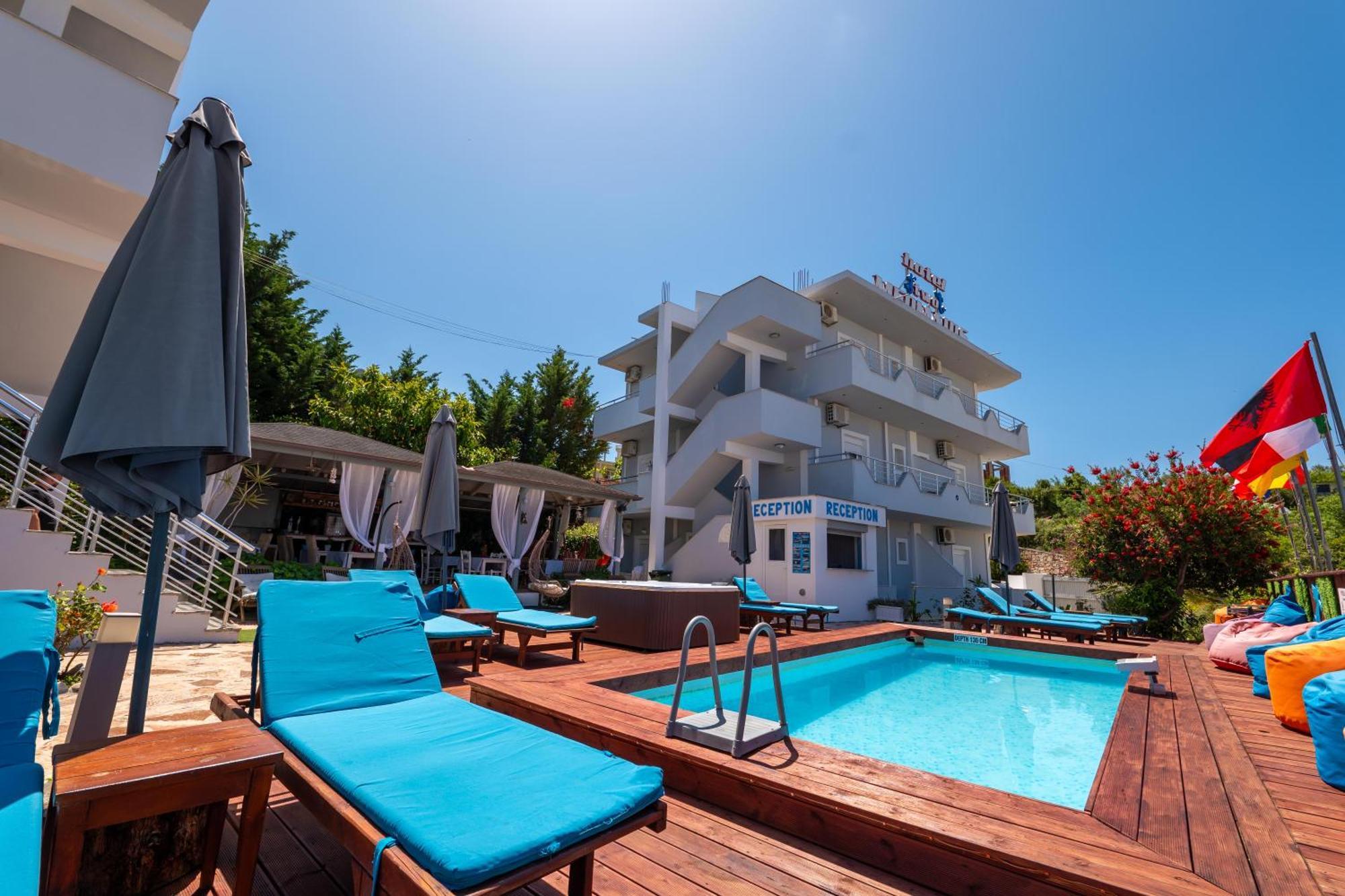Hotel Two Mermaids Ksamil Buitenkant foto